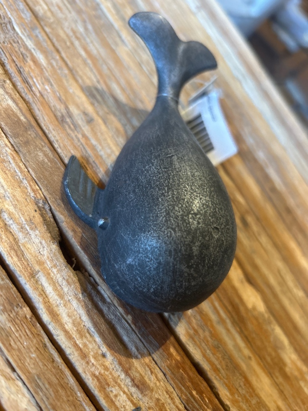 Metal whale bottle opener